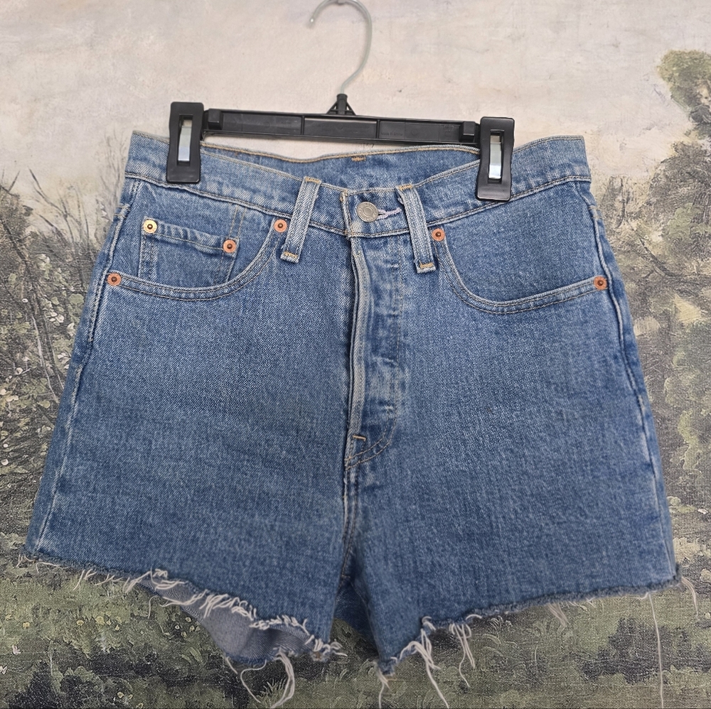 Classic Blue Denim Women's Shorts